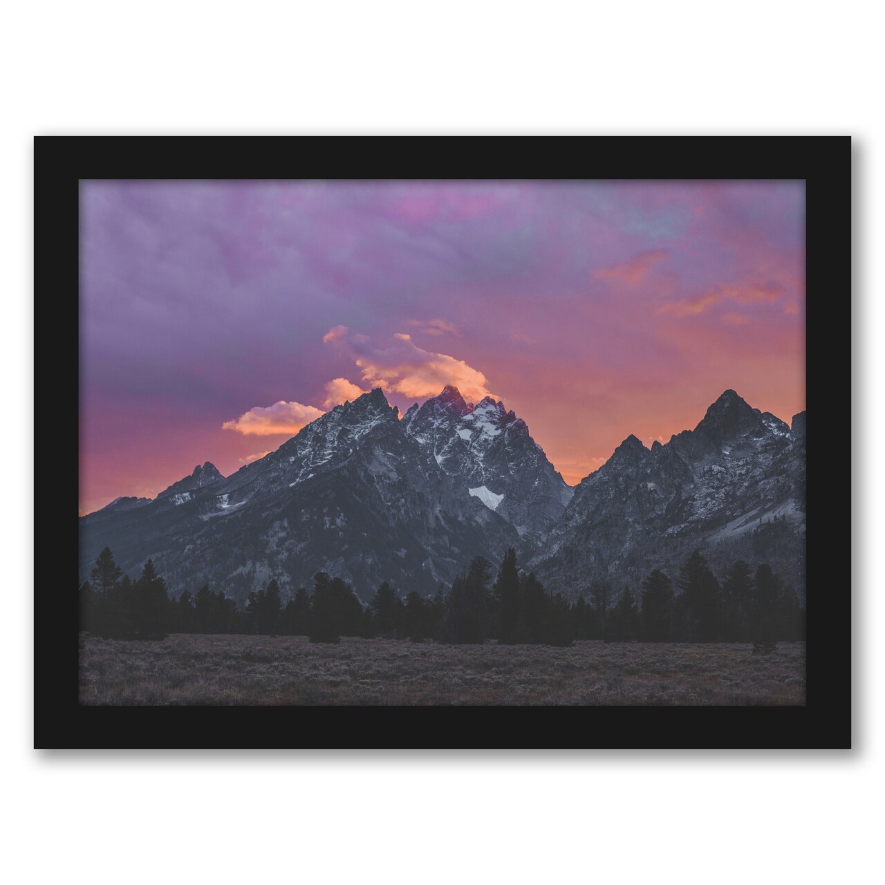 Grand Tetons Wyoming Iv by Luke Gram Frame  - Americanflat